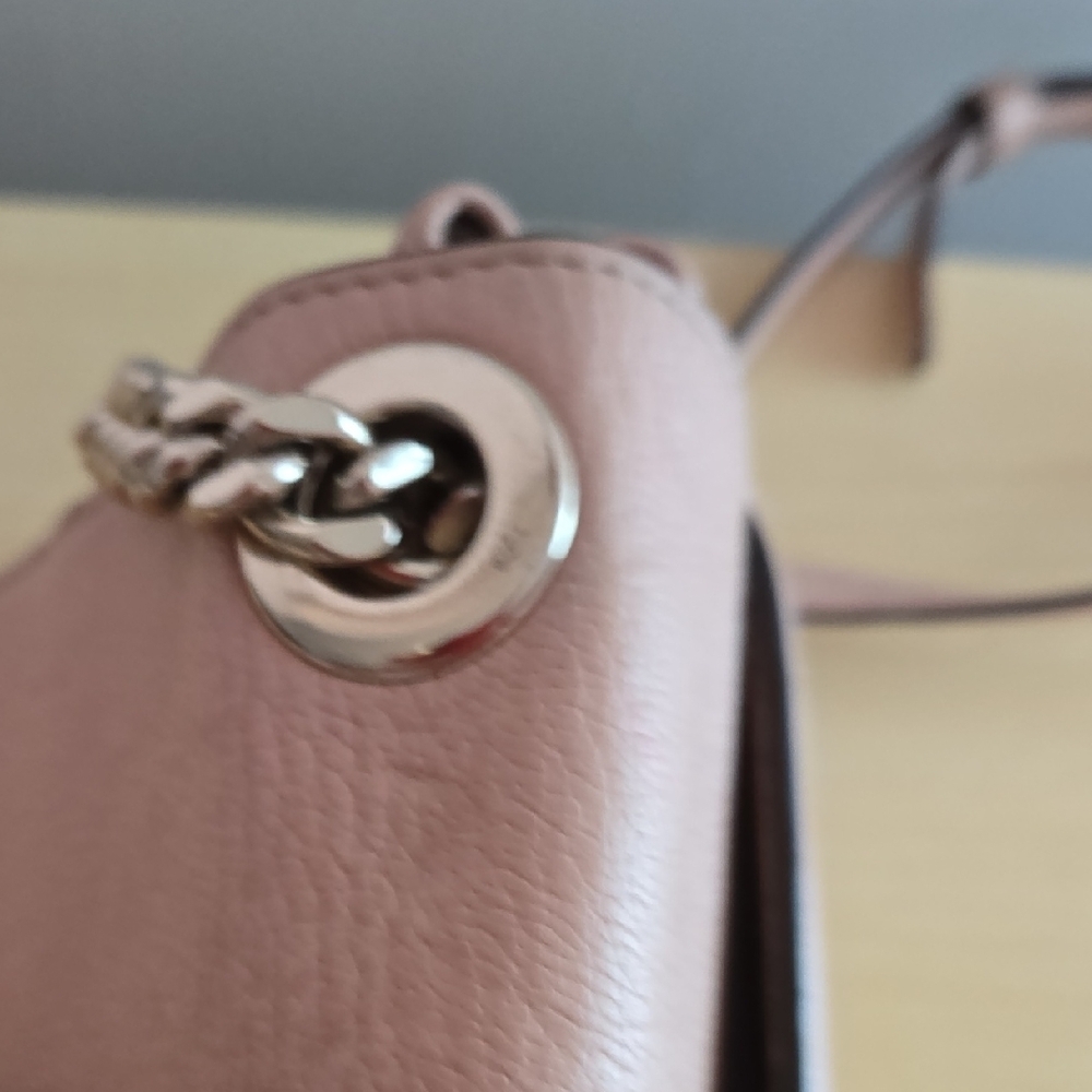 EUC Henri Bendel Elegant Pink Chain Strap Bag - Picture 8 of 13